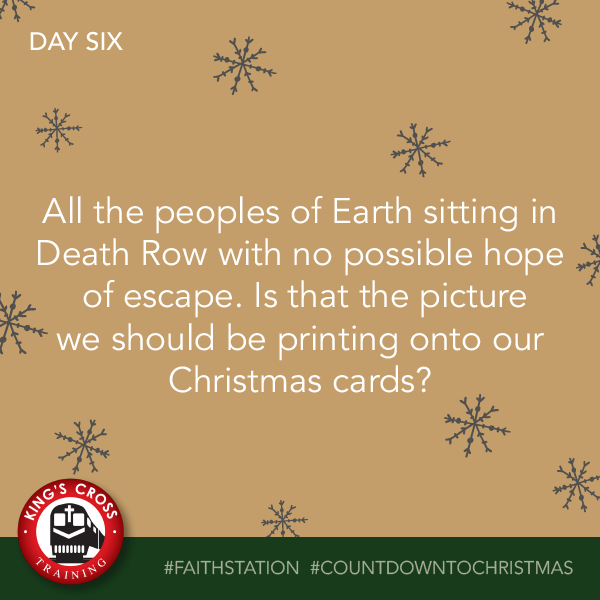 DAY SIX (6 DEC 2020) - COUNTDOWN TO CHRISTMAS