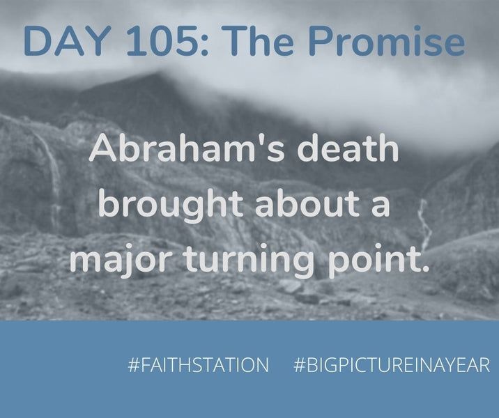 DAY 105 - BIG PICTURE IN A YEAR - THE PROMISE