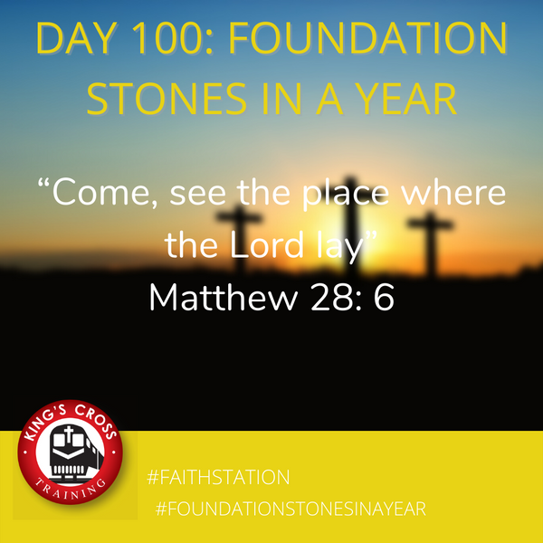 Day 100 - FOUNDATION STONES IN A YEAR