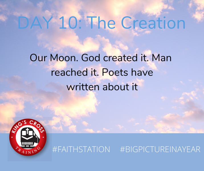 DAY TEN - BIG PICTURE IN A YEAR - THE CREATION