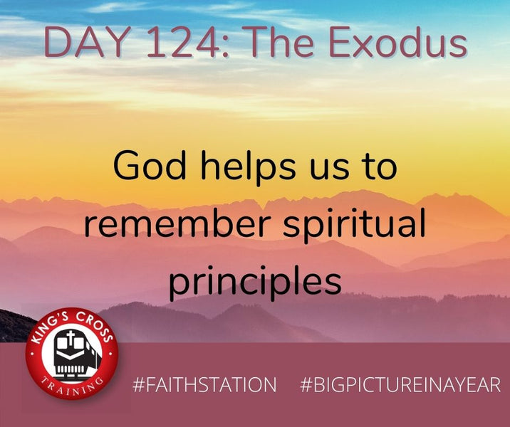 DAY 124 - BIG PICTURE IN A YEAR - THE EXODUS