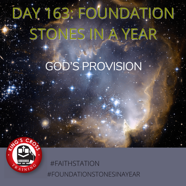 Day 163 - FOUNDATION STONES IN A YEAR