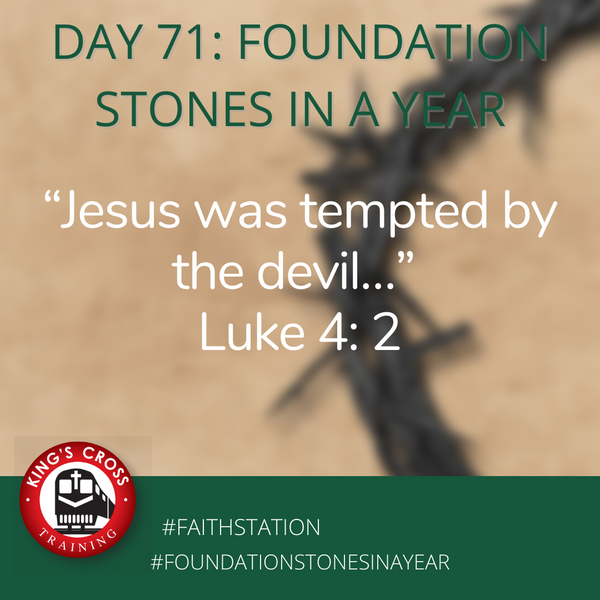 Day 71 - FOUNDATION STONES IN A YEAR