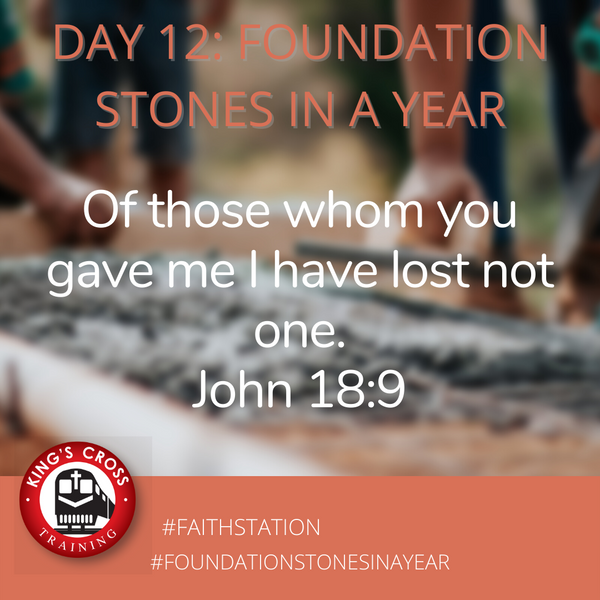 Day 12- FOUNDATION STONES IN A YEAR