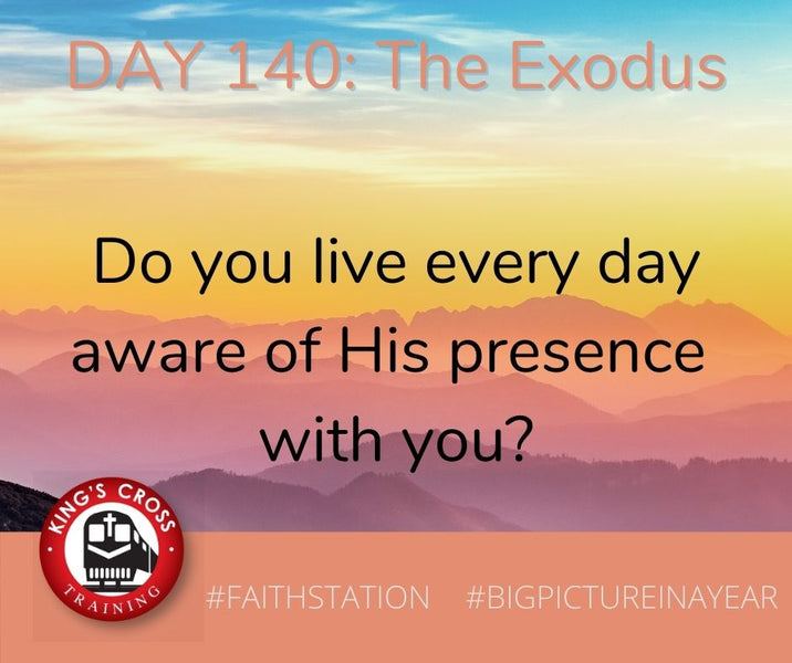 DAY 140 - BIG PICTURE IN A YEAR - THE EXODUS