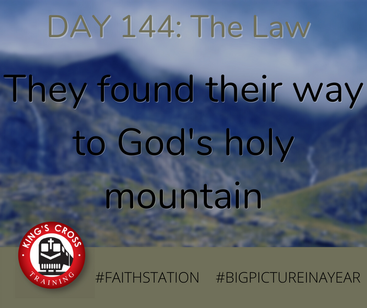 DAY 144 - BIG PICTURE IN A YEAR - THE LAW