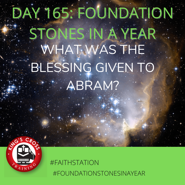 Day 165 - FOUNDATION STONES IN A YEAR