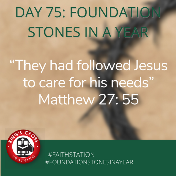 Day 75 - FOUNDATION STONES IN A YEAR