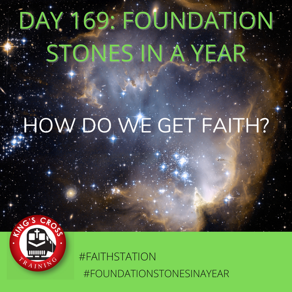 Day 169 - FOUNDATION STONES IN A YEAR