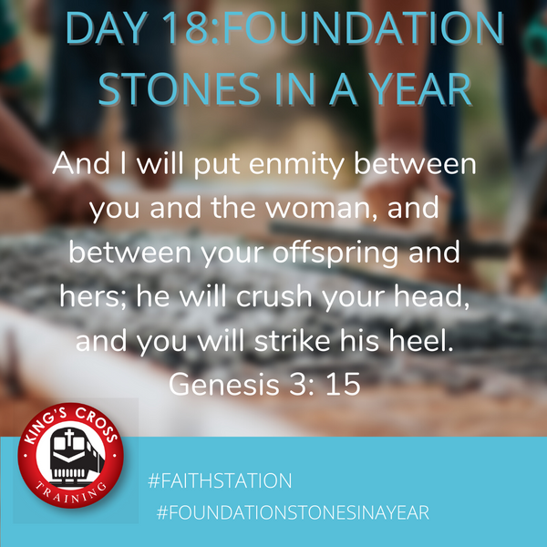 Day 18 - FOUNDATION STONES IN A YEAR