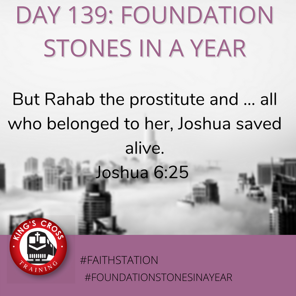 Day 139 - FOUNDATION STONES IN A YEAR