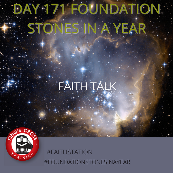 Day 171 - FOUNDATION STONES IN A YEAR