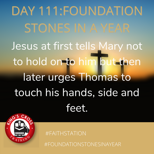 Day 111 - FOUNDATION STONES IN A YEAR