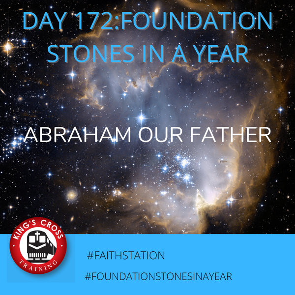 Day 172 - FOUNDATION STONES IN A YEAR