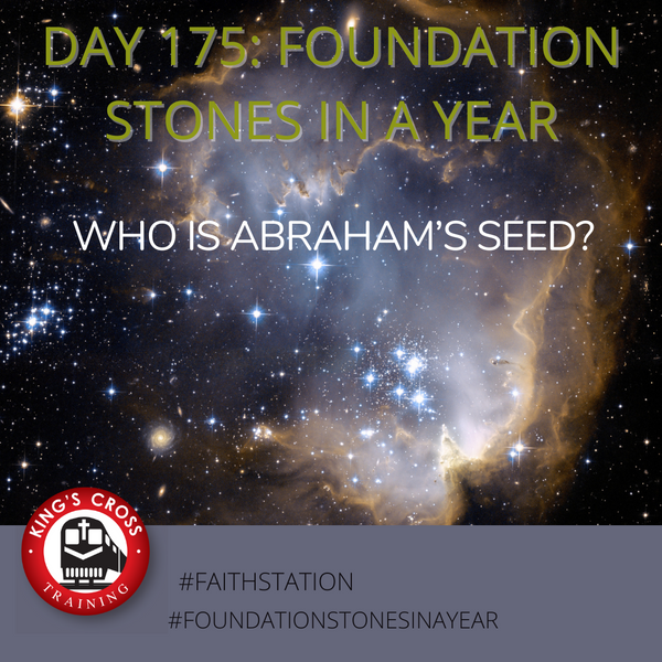 Day 175 - FOUNDATION STONES IN A YEAR