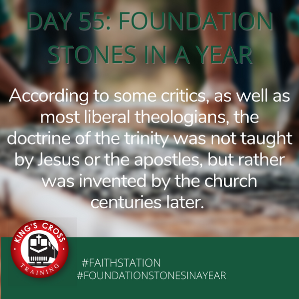 Day 55- FOUNDATION STONE IN THE A YEAR