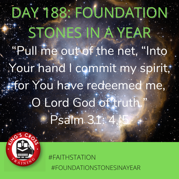 Day 188 - FOUNDATION STONES IN A YEAR