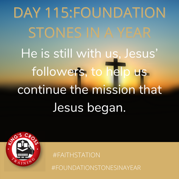 Day 115 - FOUNDATION STONES IN A YEAR