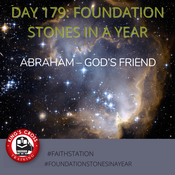 Day 179 - FOUNDATION STONES IN A YEAR