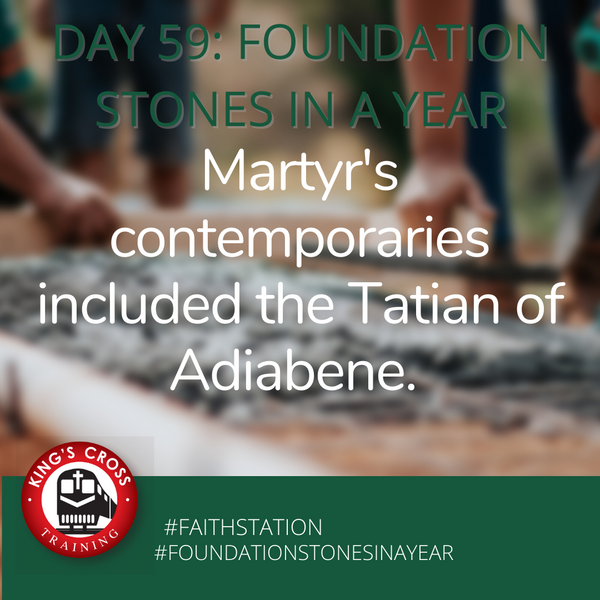 Day 59- FOUNDATION STONE IN THE A YEAR