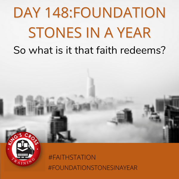 Day 148 - FOUNDATION STONES IN A YEAR