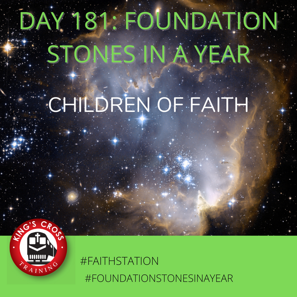 Day 181 - FOUNDATION STONES IN A YEAR