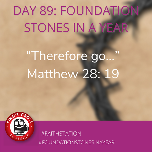 Day 89 - FOUNDATION STONES IN A YEAR