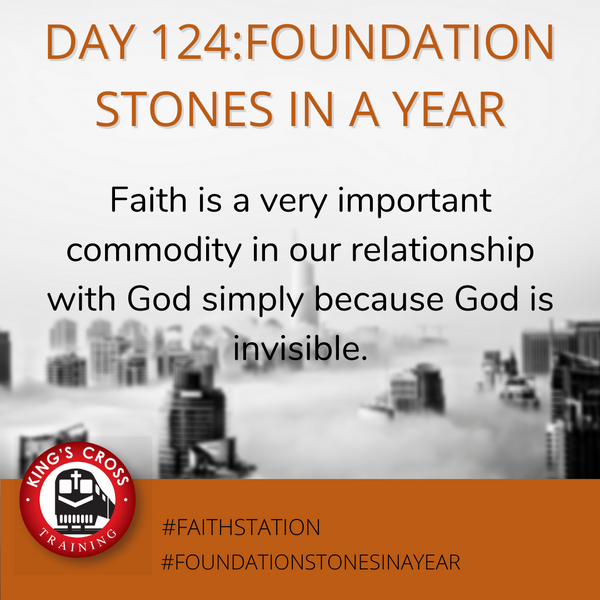 Day 124 - FOUNDATION STONES IN A YEAR