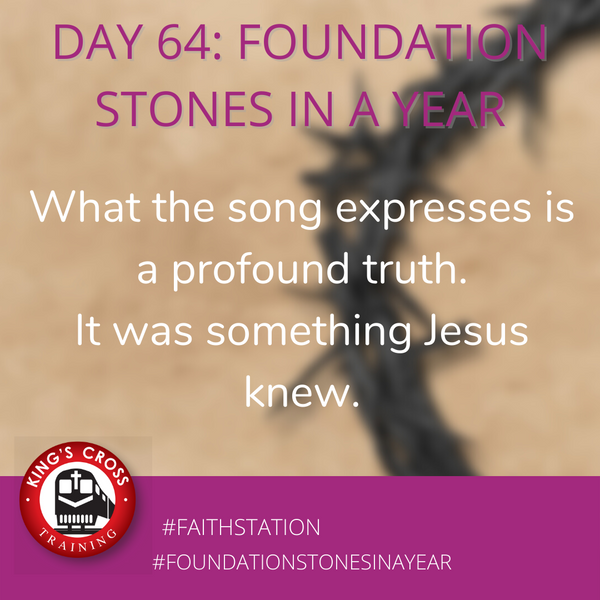 Day 64- FOUNDATION STONES IN A YEAR