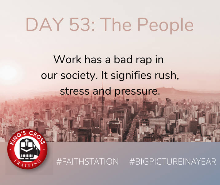 DAY FIFTY-THREE - BIG PICTURE IN A YEAR - THE PEOPLE