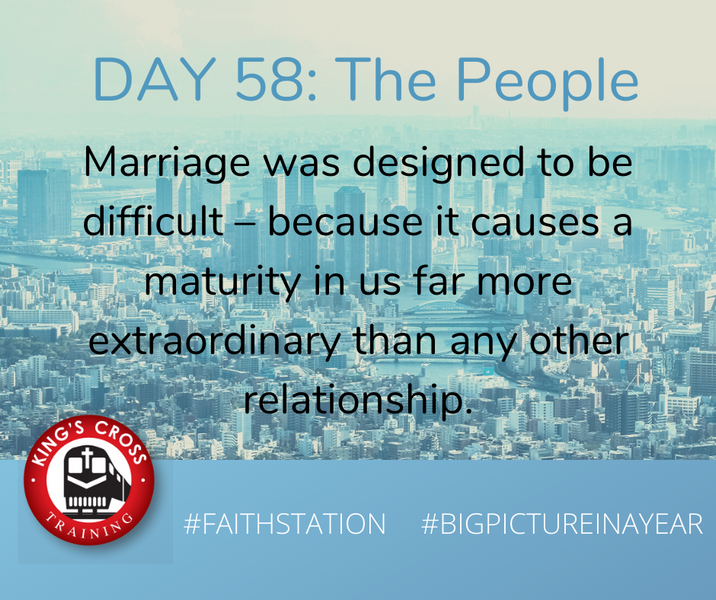 DAY FIFTY-EIGHT- BIG PICTURE IN A YEAR - THE PEOPLE