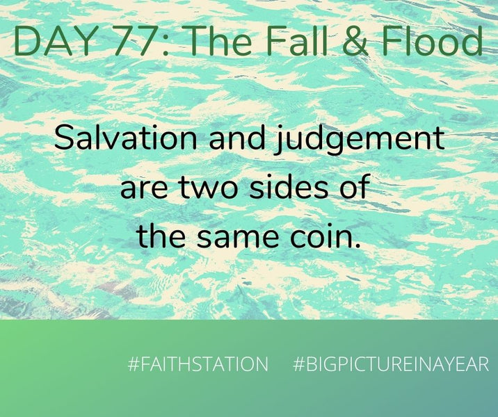 DAY 77 - BIG PICTURE IN A YEAR - THE FALL & THE FLOOD