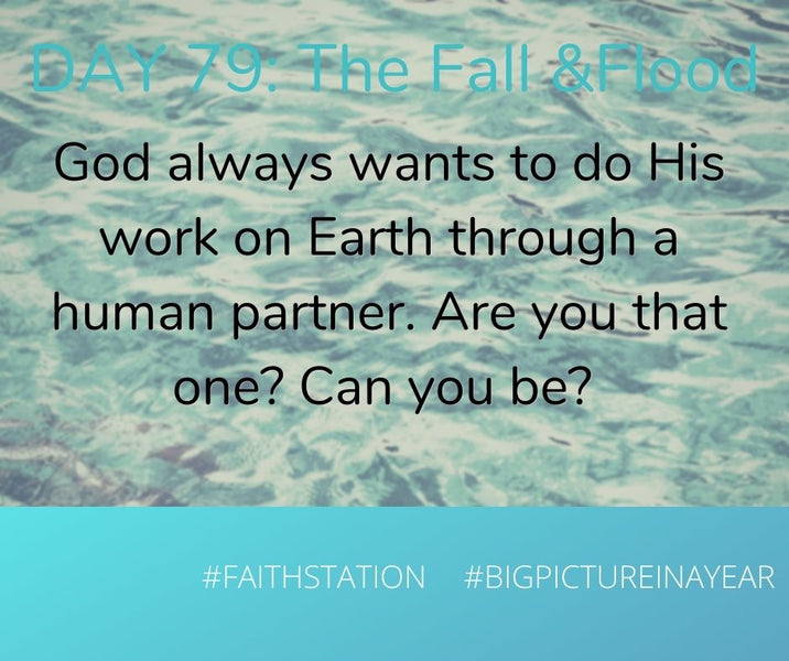 DAY 79 - BIG PICTURE IN A YEAR - THE FALL & THE FLOOD