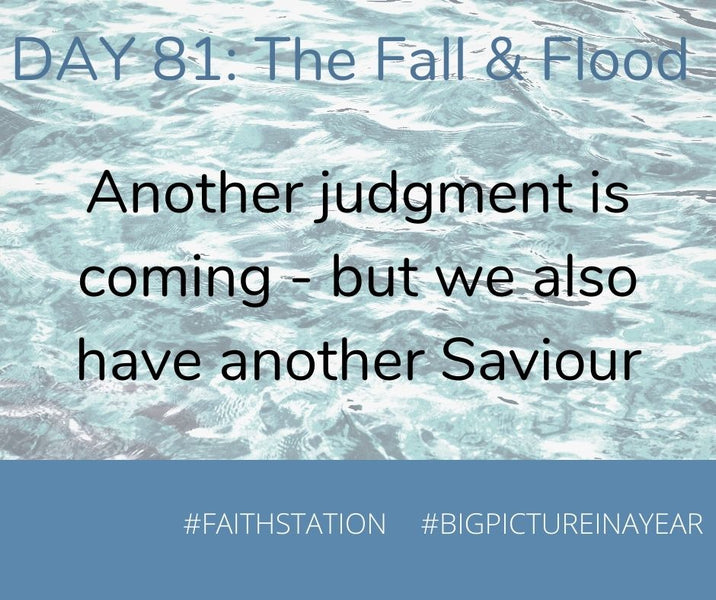 DAY 81 - BIG PICTURE IN A YEAR - THE FALL & THE FLOOD