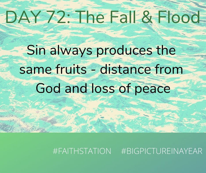 DAY 72 - BIG PICTURE IN A YEAR - THE FALL & THE FLOOD