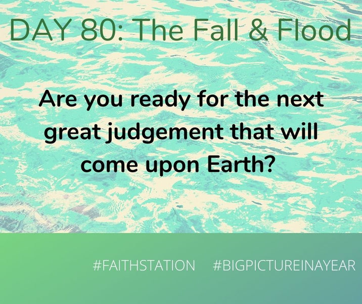 DAY 80 - BIG PICTURE IN A YEAR - THE FALL & THE FLOOD