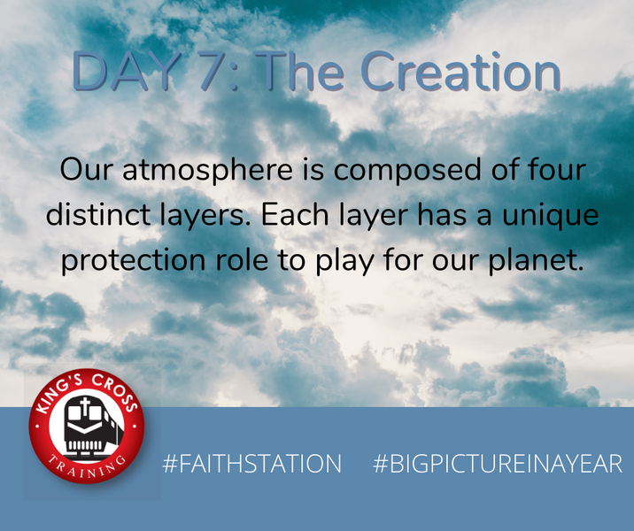 DAY SEVEN - BIG PICTURE IN A YEAR - THE CREATION