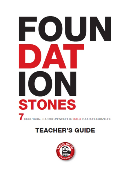 REGISTER NOW FOR FOUNDATION STONES FOR PREACHERS & TEACHERS